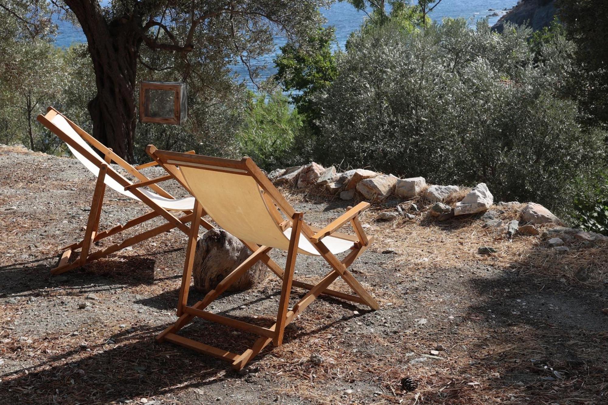 Δωμάτια Κόκκινος Πύργος Plomari Dış mekan fotoğraf